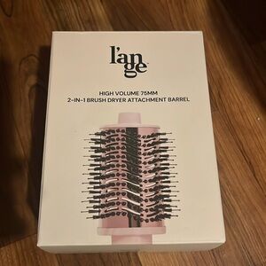 Lange High Volume 75mm 2-IN-1 Brush Attachment Barrel